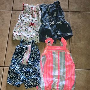 Baby Girl Rompers